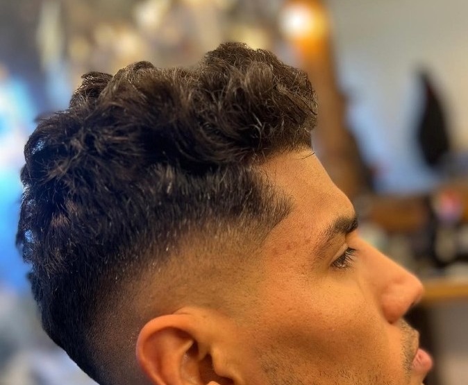 Camden Barber haircut 1