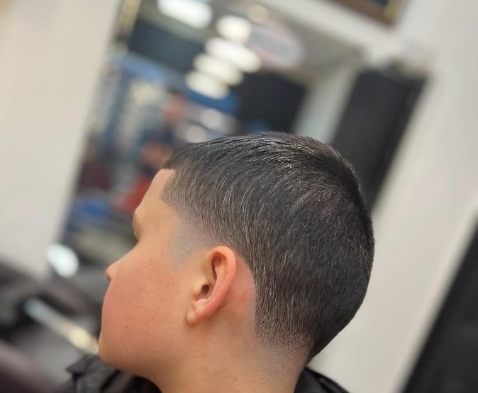 Camden Barber haircut 2