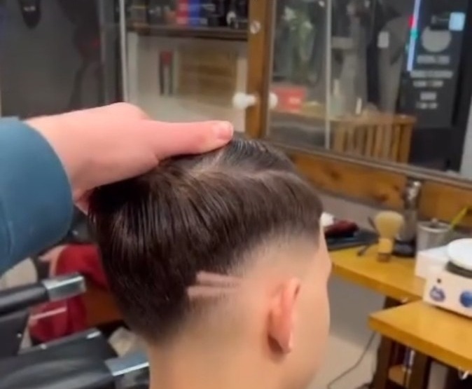 Camden Barber haircut 5