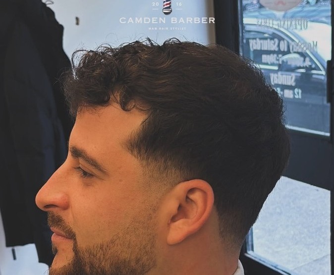 Camden Barber haircut 7